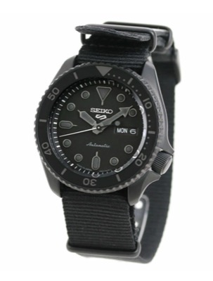 Seiko(セイコー)ブラックの腕時計