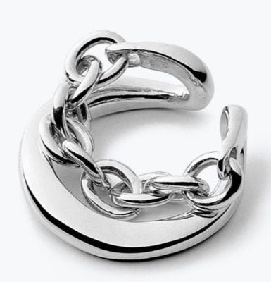 blanciris(ブランイリス)シルバーのチェーンリング