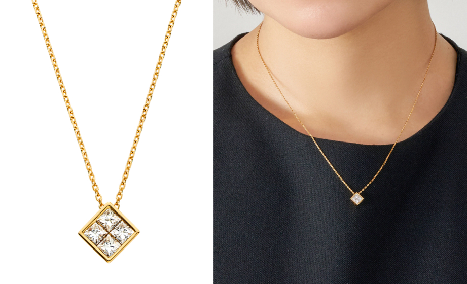 Vendome Aoyama(ヴァンドーム青山)ゴールドxダイヤのネックレス