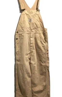 Carhartt（カーハート）ベージュのオーバーオール