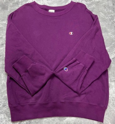 Champion REVERSE WEAVE スウェットパープルのスウェット