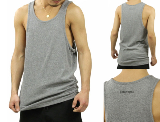 FEAR OF GOD （フィアオブゴッド）グレーのタンクトップ