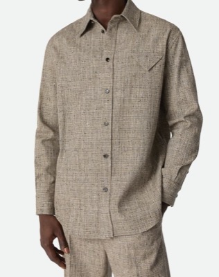 Bottega Veneta（ボッテガヴェネタ）グレージュのシャツ