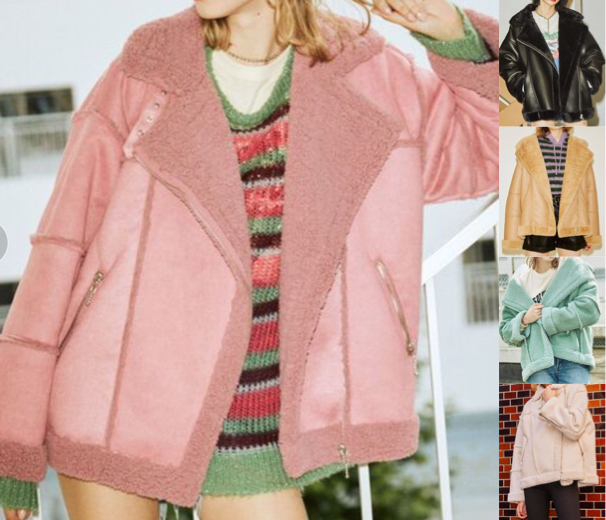 jouetie（ジュエティ）ピンクのムートンライダース