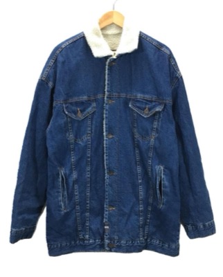 ZARA(ザラ)ブルーのデニムブルゾン