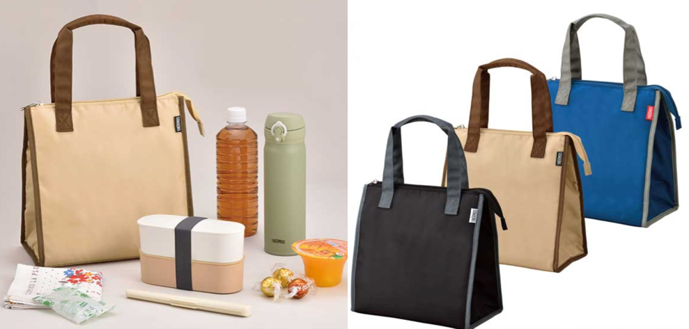 THERMOS(サーモス)ベージュのランチバッグ