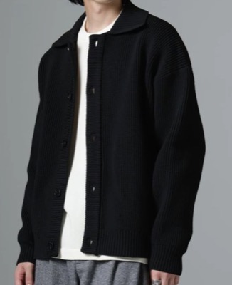 NANO universe（ナノユニバース）ブラックのカーディガン