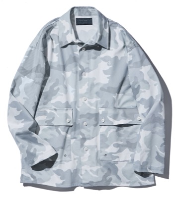 ACANTHUS(アカンサス)グレーのミリタリージャケット