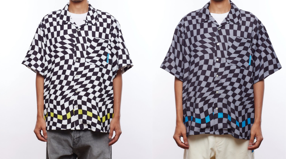 Liberaiders(リベレイダース)白黒のチェッカーシャツ