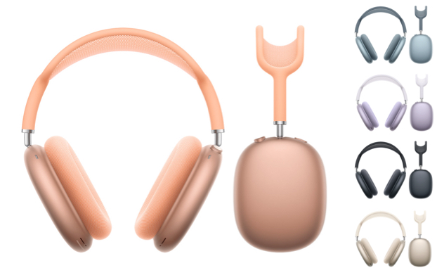 Apple(アップル)
サーモンピンクのヘッドホン