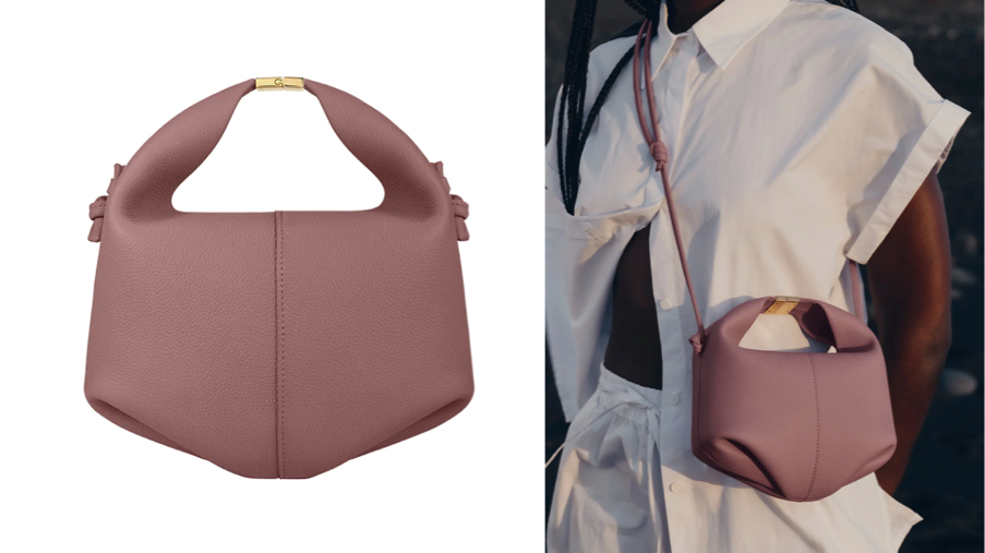 POLENE（ポレーヌ）ピンクのショルダーバッグ