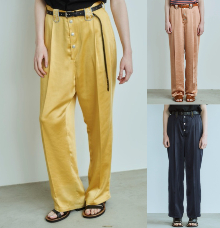 OPULENCE（オピュランス）イエローのパンツ