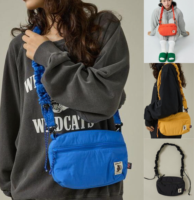 COBMASTER（コブマスター）ブルーのショルダーバッグ