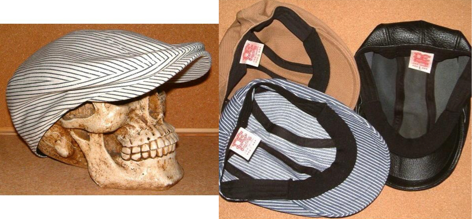 PONY EXPRESSストライプのハンチング