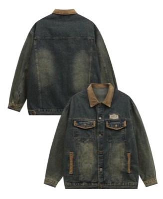 HOOK(フック)インディゴブルーのデニムジャケット