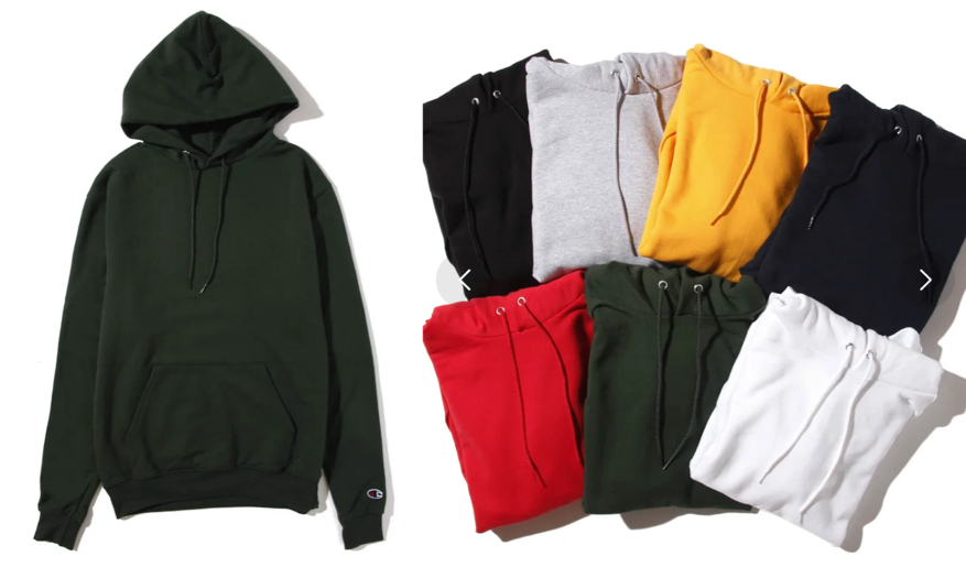 Champion(チャンピオン)ダークグリーンのパーカー