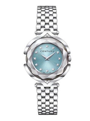 CENTURY（センチュリー）シルバーの腕時計
