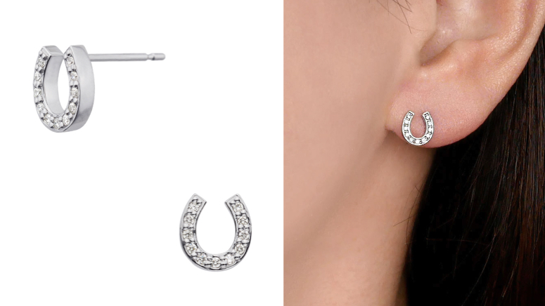 VENDOME AOYAMA（ヴァンドーム青山）シルバーの馬蹄ピアス