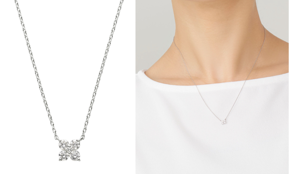 VENDOME AOYAMA（ヴァンドーム青山）シルバーxダイヤのネックレス