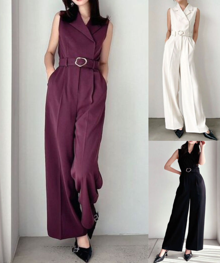 RESEXXYボルドーのオールインワン