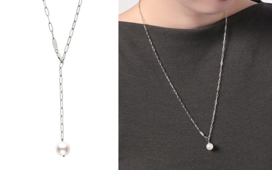 VENDOME AOYAMA(ヴァンドーム青山)シルバーxパールのネックレス