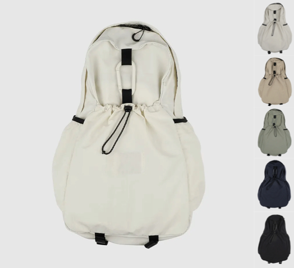 エメモガーデンホワイトのリュック