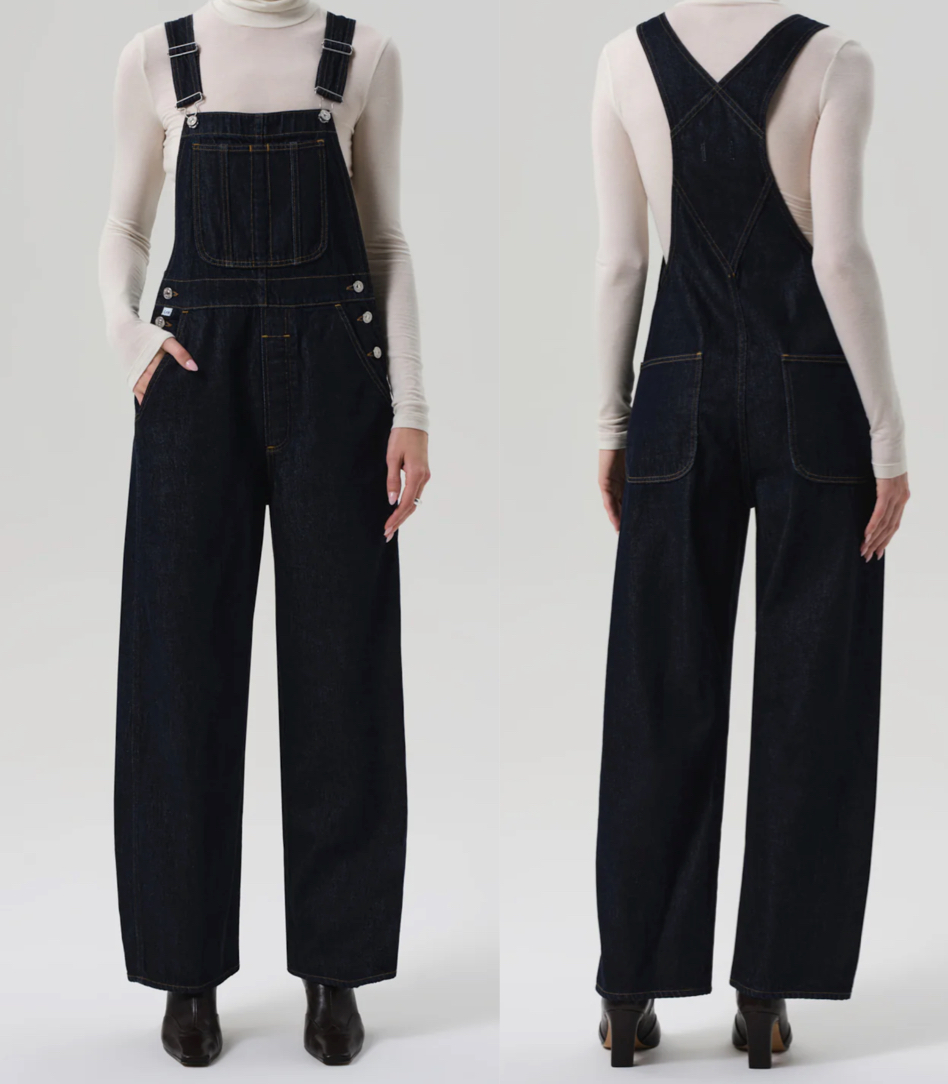 Citizens of humanity(シチズンズオブヒューマニティー)ネイビーのデニムオーバーオール