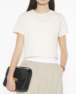 Maison Kitsune(メゾンキツネ)ホワイトのTシャツ