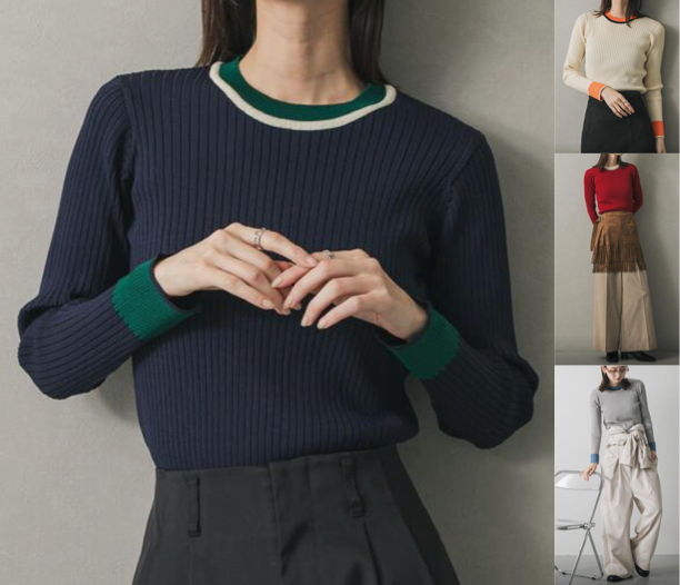 SENSE OF PLACE by URBAN RESEARCHネイビーのカットソー