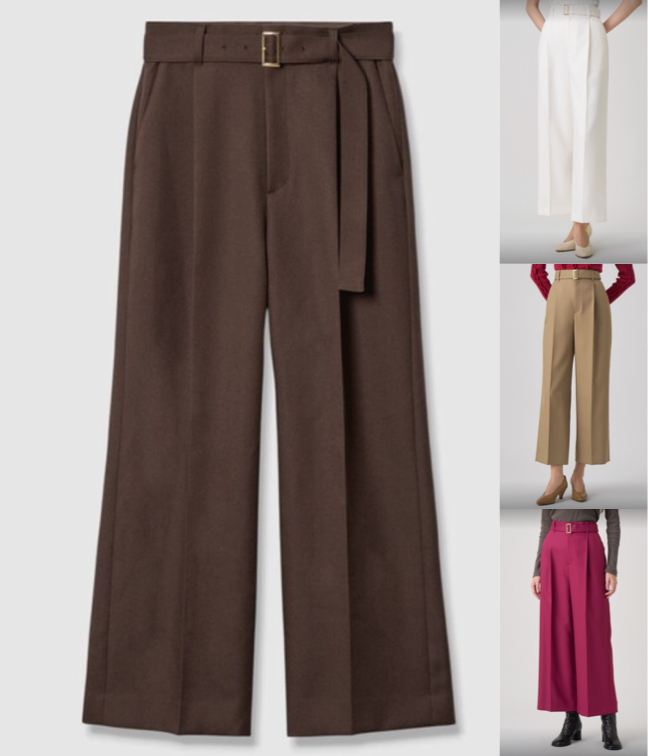 ANAYI(アナイ)ブラウンのテーパードパンツ