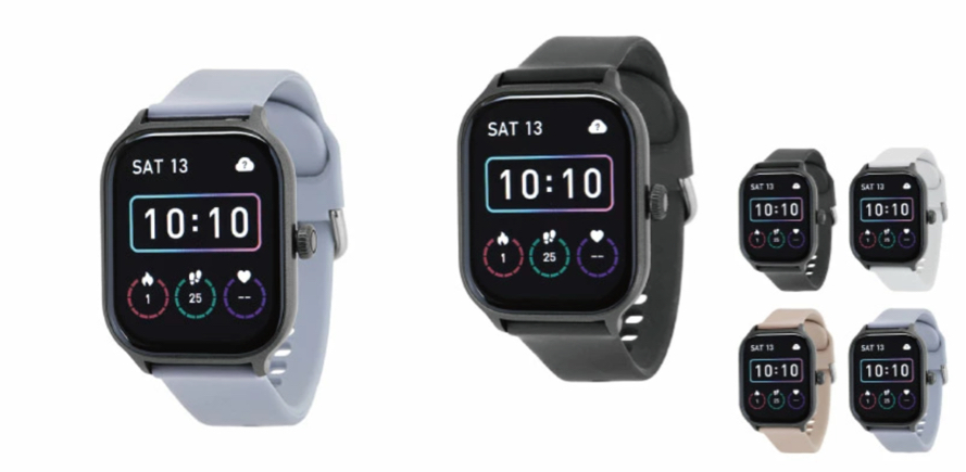 サックスブルーの腕時計