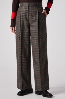 Paul Smith(ポール・スミス)ベージュ系のチェック柄パンツ