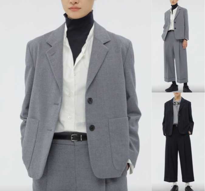 MARGARET HOWELLグレーのジャケット