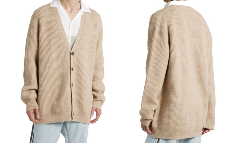 Maison Margiela（メゾン マルジェラ）ベージュのカーディガン