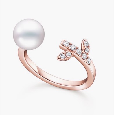 TASAKI（タサキ）ピンクゴールドxパールのリング