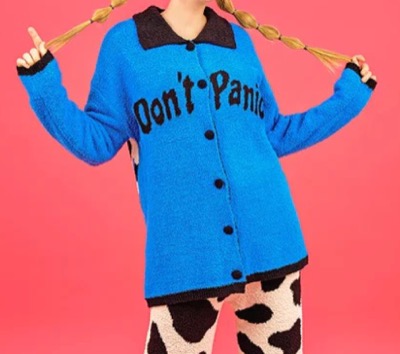 wigglewiggle（ウィグルウィグル）ブルーのロゴパジャマ