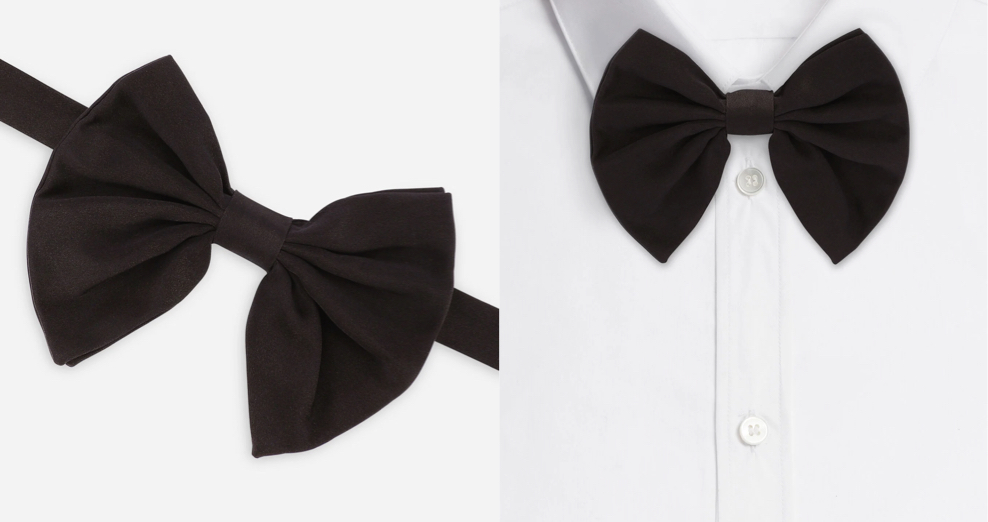 DOLCE&GABBANA(ドルチェ&ガッバーナ)ブラックの蝶ネクタイ