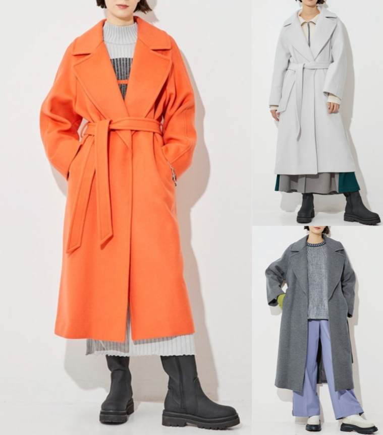 CITY TOKYOオレンジのコート