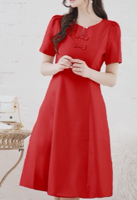 GINZA COUTURE（銀座クチュール）赤いドレス