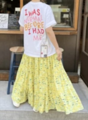 mite（ミテ）ホワイトのバックロゴTシャツ