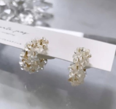 neportepas（ヌポルトゥパ）流れ星フープピアス