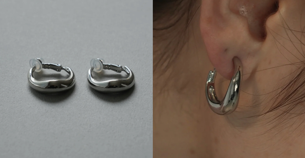 Chérie(シェリー)シルバーのイヤリング