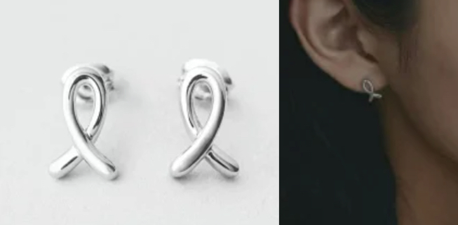 Jouete(ジュエッテ)シルバーのひねりピアス