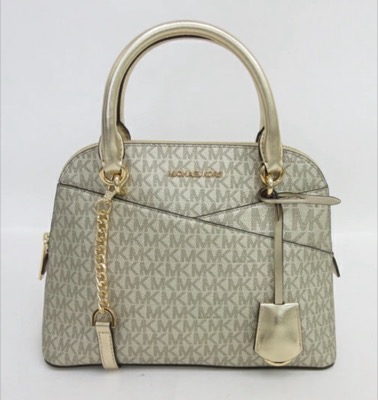 MICHAEL KORS（マイケルコース） シルバー系のロゴショルダーバッグ