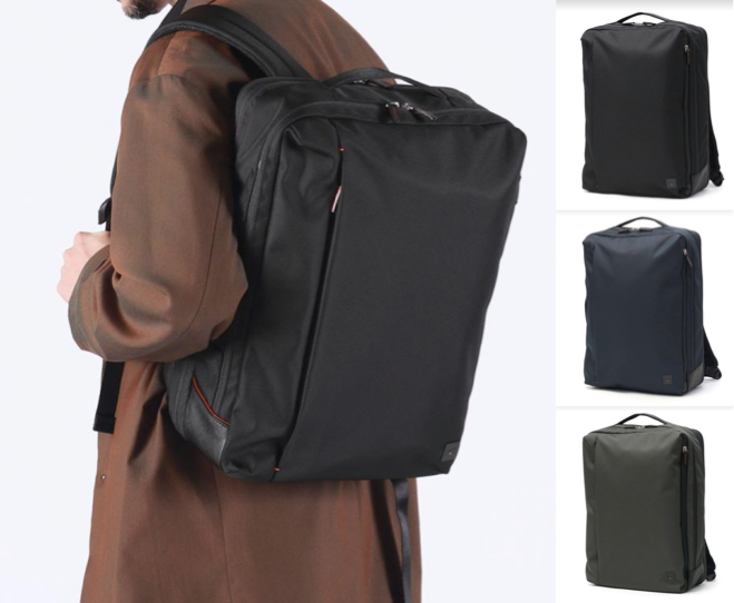 IS/IT(イズイット)ブラックのリュック