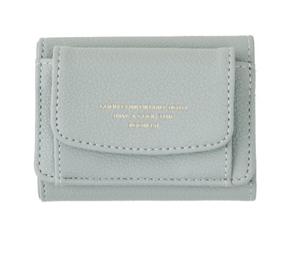 3COINS（スリーコインズ）ミントグリーンの財布