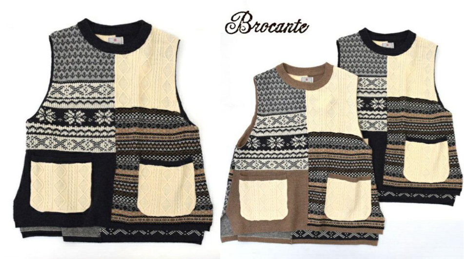 Brocante（ブロカント）ニットベスト