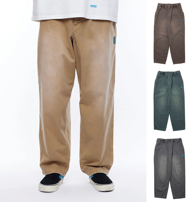 Liberaiders（リベレイダース）ライトブラウンのビンテージ加工パンツ