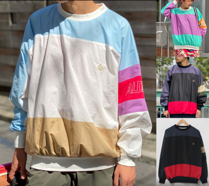 ALDIESホワイトのスウェット