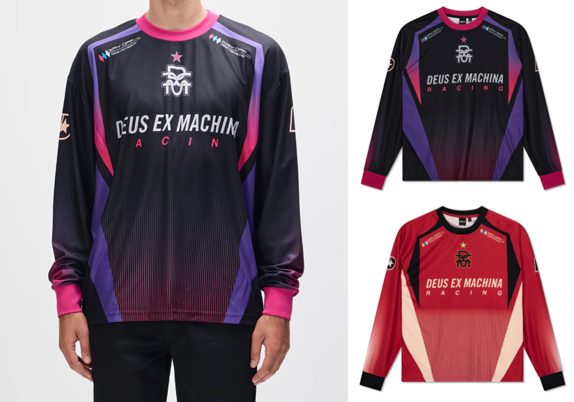 deuscustoms(デウスカスタムス)ブラックのトップス